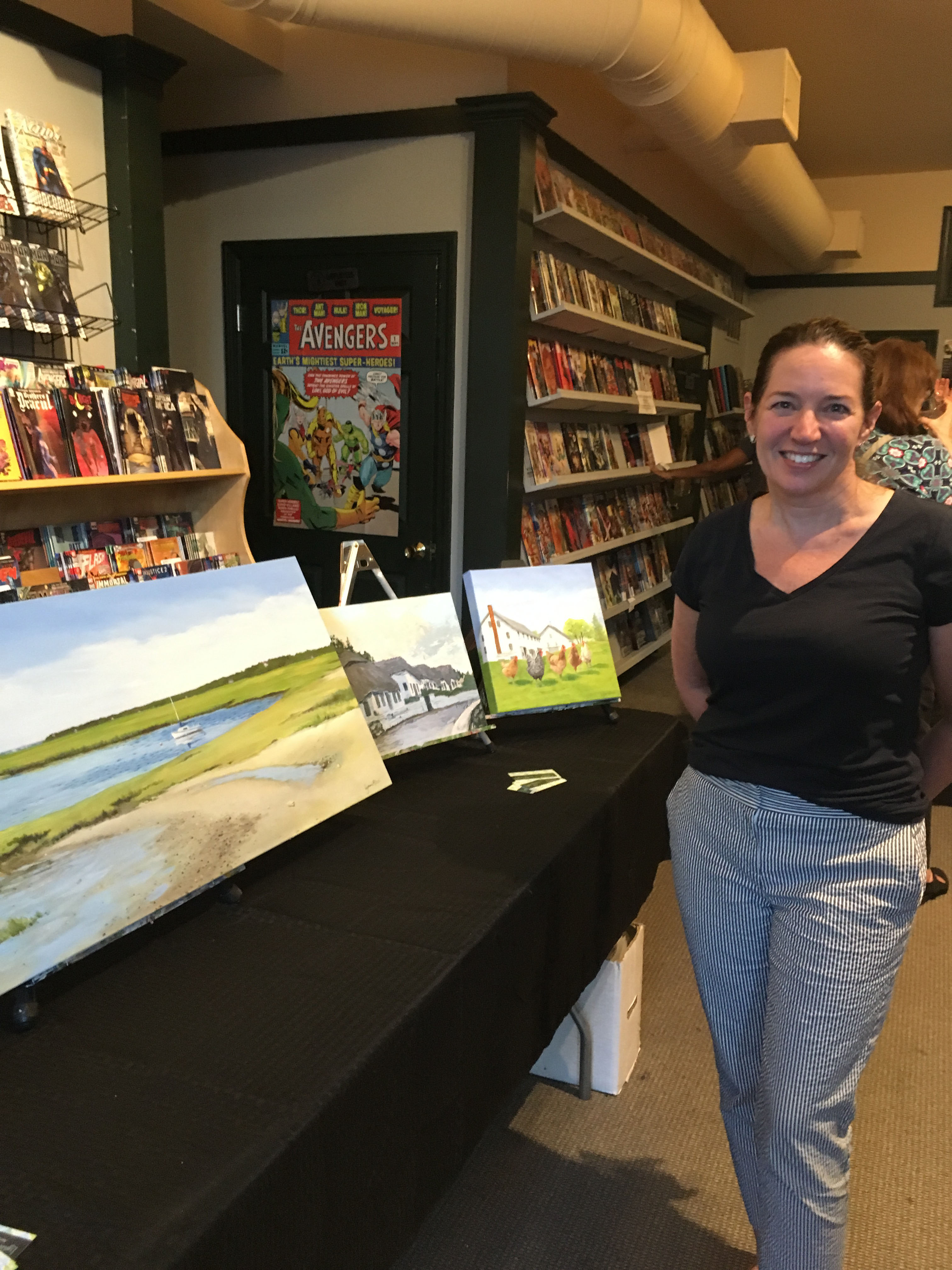 Art in August Reception