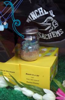 Luminescent Jar in window