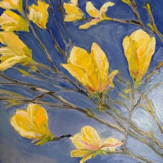 Oil painting by Rose Walsh-Cooke