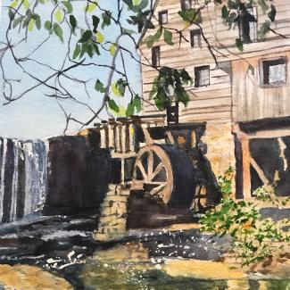 Watercolor by Pat Denn