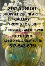 Rubiniart Reception announcement